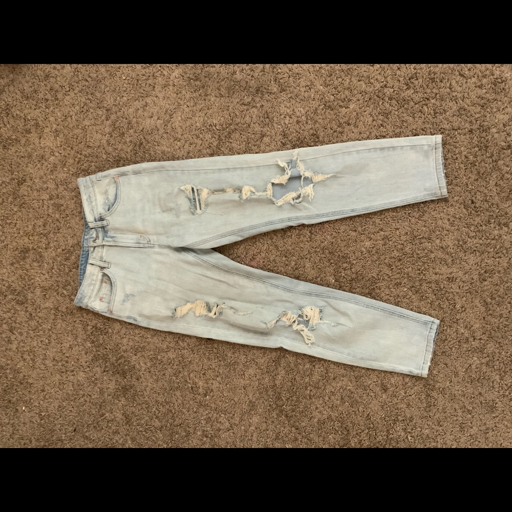 High rise mom jeans